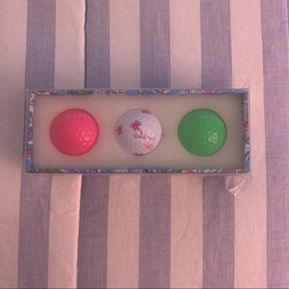 Lilly Pulitzer GWP Golf Balls